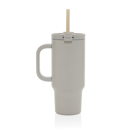XD Collection Cruiser RCS recycled leakproof compact tumbler 480ML, black drinkware with secure lid and eco-friendly design.