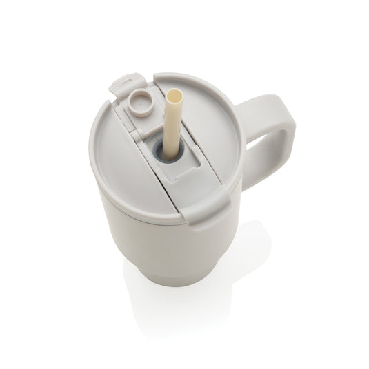 XD Collection Cruiser RCS recycled leakproof compact tumbler, 480ML, in sleek drinkware design with a spill-proof lid.