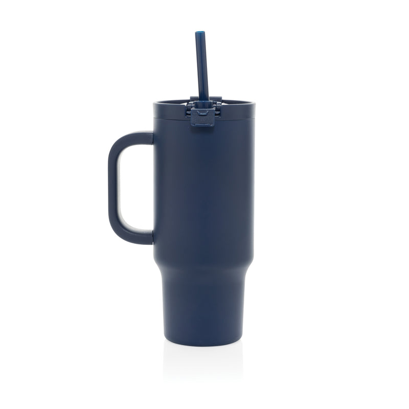 Load image into Gallery viewer, Cruiser RCS recycled leakproof compact tumbler by XD Collection, 480ML drinkware with a sleek design and spill-proof lid.
