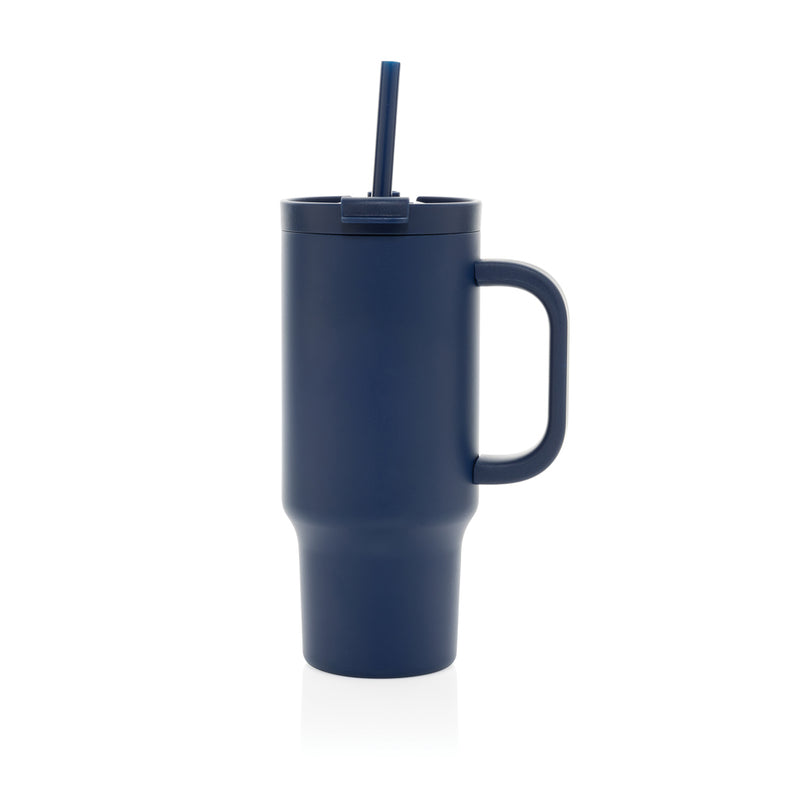 Load image into Gallery viewer, Recycled XD Collection Cruiser RCS leakproof compact 480ML tumbler in drinkware, with a sleek design and secure lid.
