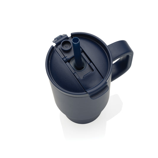 Cruiser RCS recycled leakproof compact tumbler 480ML from XD Collection, featuring a sleek drinkware design with a secure lid.