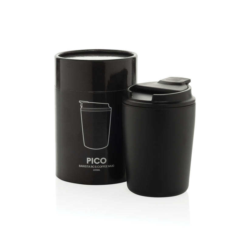 Load image into Gallery viewer, XD Xclusive Pico Barista RCS coffee mug in tube gift box, 220ML ceramic drinkware with stylish design and secure packaging.
