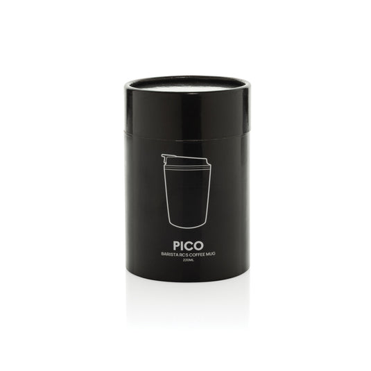 XD Xclusive Pico Barista RCS coffee mug, 220ML in tube gift box, stylish ceramic drinkware for coffee lovers.