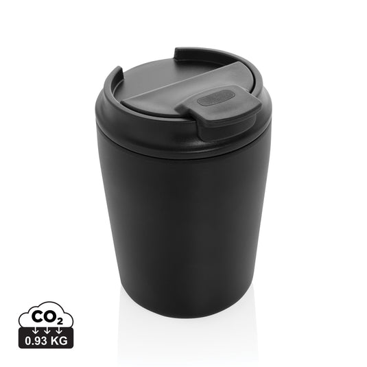 XD Xclusive Pico Barista RCS 220ML coffee mug in tube gift box, ceramic drinkware with a sleek design and branded logo.