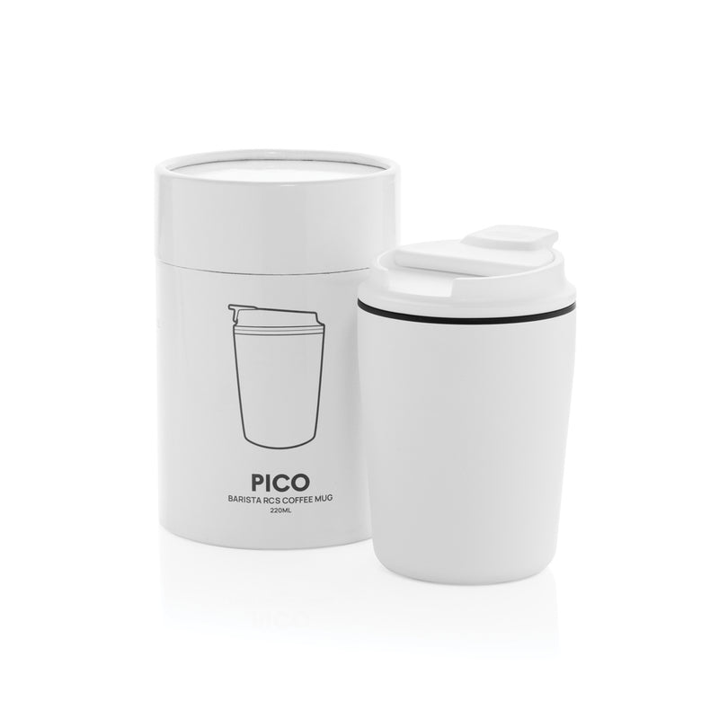 Load image into Gallery viewer, XD Xclusive Pico Barista RCS coffee mug, 220ML, in a tube gift box, perfect for enjoying hot beverages in stylish drinkware.
