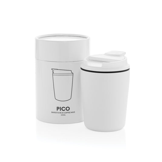 XD Xclusive Pico Barista RCS coffee mug, 220ML, in a tube gift box, perfect for enjoying hot beverages in stylish drinkware.