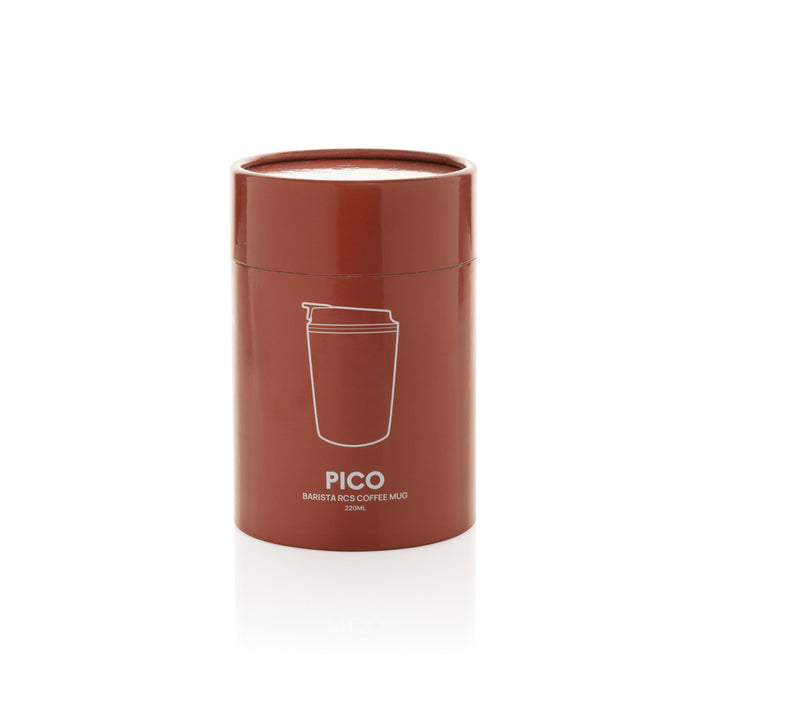 Load image into Gallery viewer, XD Xclusive Pico Barista RCS coffee mug, 220ML, in tube gift box, stylish drinkware perfect for coffee lovers.

