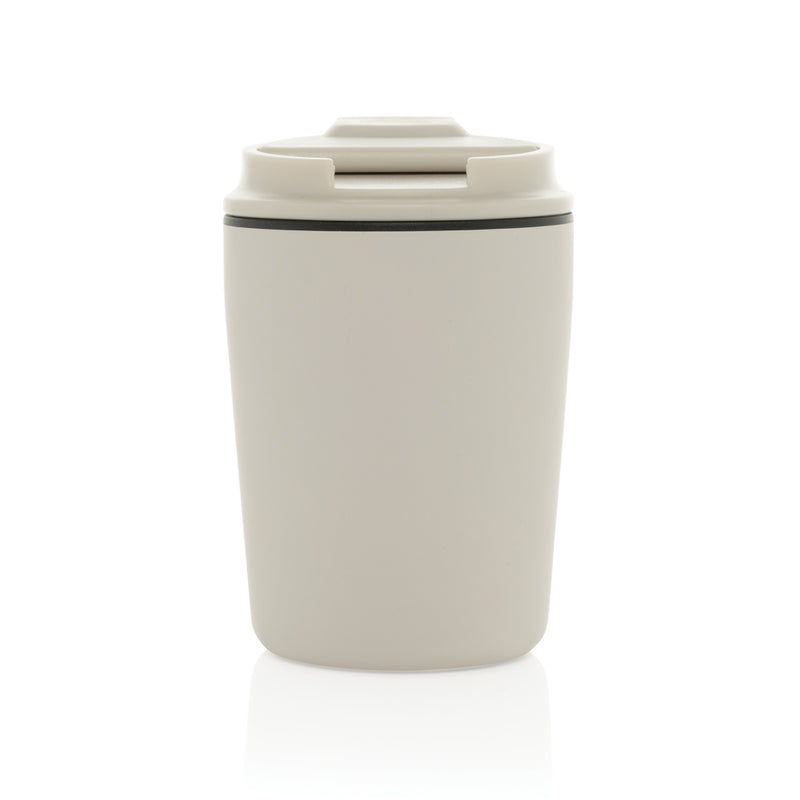 Load image into Gallery viewer, XD Xclusive Pico Barista RCS coffee mug, 220ML, in tube gift box, ceramic drinkware with handle and printed logo.
