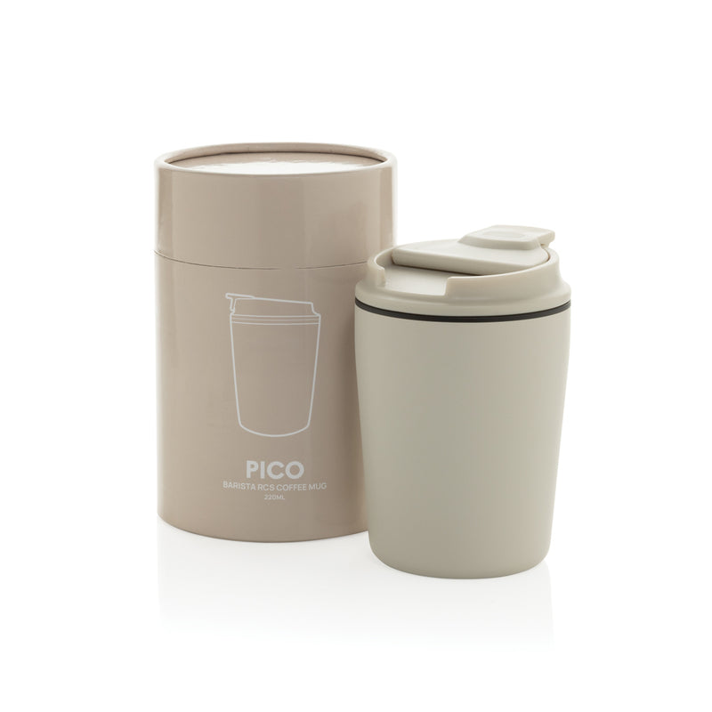 Load image into Gallery viewer, XD Xclusive Pico Barista RCS coffee mug, 220ML, in a tube gift box, stylish drinkware for coffee lovers.
