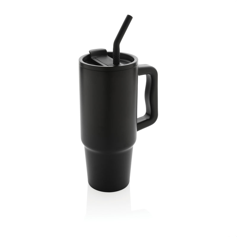 Load image into Gallery viewer, Embrace Deluxe RCS stainless steel tumbler by XD Collection, 900ml drinkware with a sleek, durable design and eco-friendly recycled steel.
