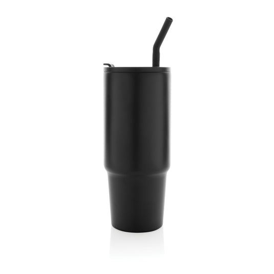 XD Collection Embrace deluxe recycled stainless steel tumbler 900ml, durable drinkware with a sleek design and eco-friendly build.