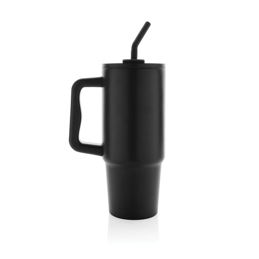 Embrace deluxe RCS recycled stainless steel tumbler 900ml from XD Collection, featuring a sleek drinkware design with a secure lid.