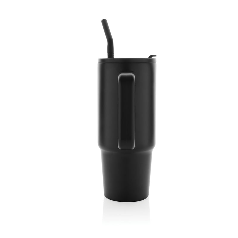 Load image into Gallery viewer, Embrace deluxe RCS recycled stainless steel tumbler 900ml by XD Collection, featuring a sleek design and durable drinkware for on-the-go use.
