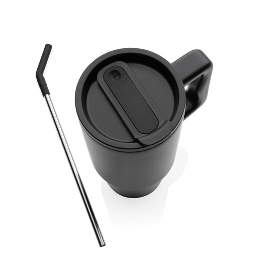 Embrace Deluxe RCS recycled stainless steel tumbler 900ml from XD Collection, showing a sleek, eco-friendly drinkware design.