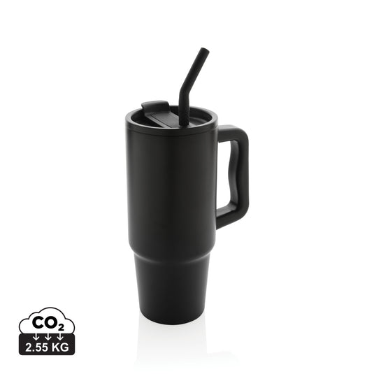 Embrace deluxe RCS recycled stainless steel tumbler 900ml from XD Collection, with a sleek, eco-friendly drinkware design.