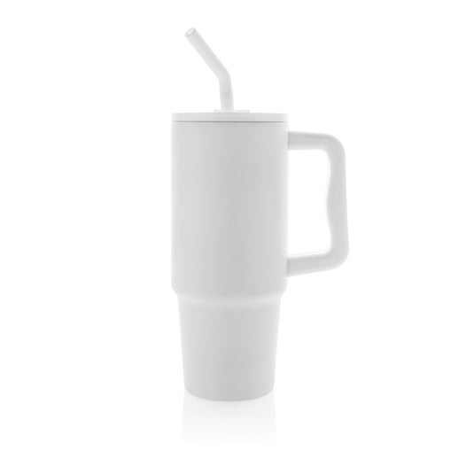 Embrace deluxe RCS recycled stainless steel tumbler 900ml by XD Collection, featuring a sleek, eco-friendly drinkware design.