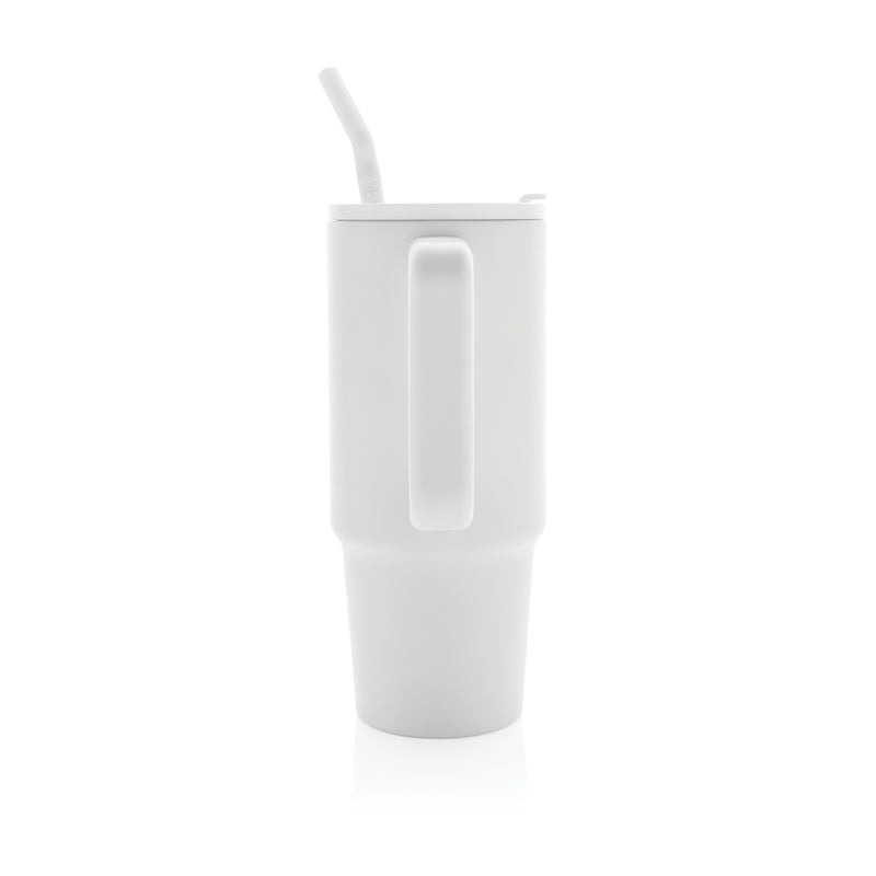 Load image into Gallery viewer, Embrace deluxe RCS recycled stainless steel tumbler 900ml from XD Collection, with a sleek design and durable drinkware for on-the-go use.
