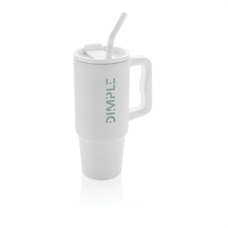 Load image into Gallery viewer, Embrace Deluxe RCS stainless steel tumbler 900ml from XD Collection, eco-friendly drinkware with a sleek, insulated design.
