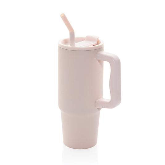 XD Collection Embrace Deluxe RCS recycled stainless steel tumbler 900ml, with a sleek design and eco-friendly finish.