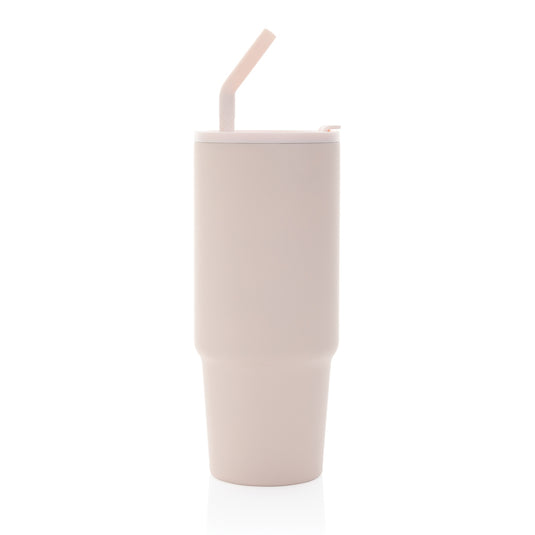 Embrace Deluxe RCS recycled stainless steel tumbler 900ml by XD Collection, showing a sleek, eco-friendly drinkware item.