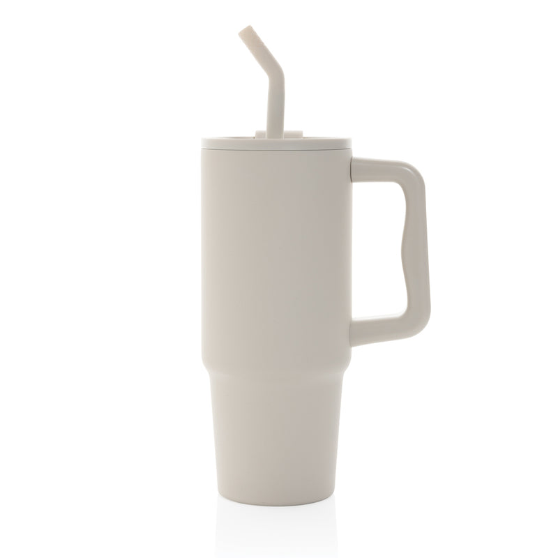 Load image into Gallery viewer, Embrace deluxe RCS recycled stainless steel tumbler 900ml from XD Collection, eco-friendly reusable drinkware with a sleek design.
