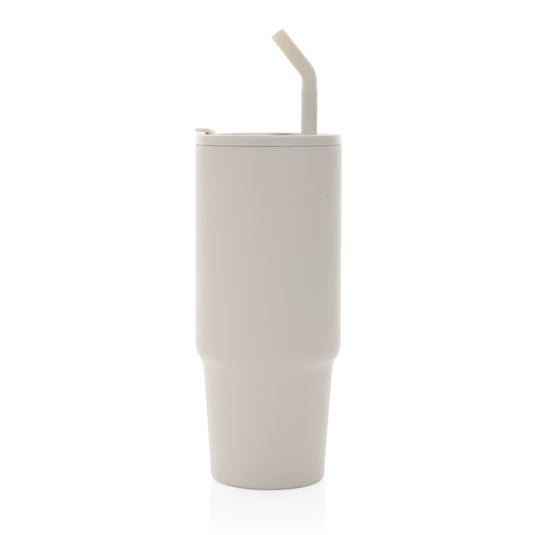 Embrace Deluxe RCS stainless steel tumbler by XD Collection, 900ml capacity, with a sleek, insulated drinkware design.