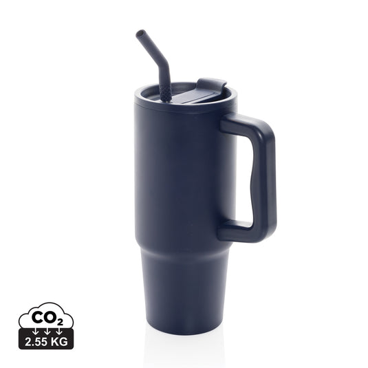 XD Collection Embrace Deluxe RCS recycled stainless steel tumbler, 900ml drinkware with a sleek, eco-friendly design.