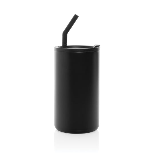 Recycled steel mug from XD Collection, 800ml capacity, eco-friendly drinkware with a sleek, modern design.