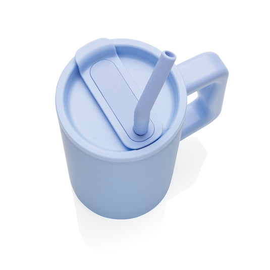 Recycled steel mug from XD Collection, 800ml capacity, RCS certified, durable drinkware with a sleek design.