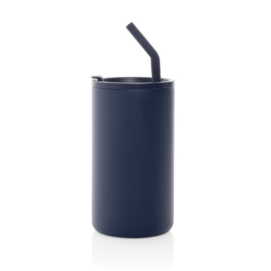 Recycled steel mug by XD Collection, 800ml Cube RCS certified drinkware with a sleek, durable design for everyday use.
