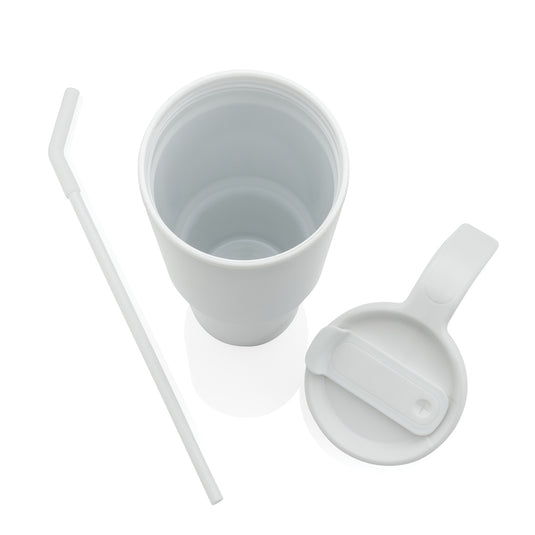 Graphic 360 RCS certified recycled steel tumbler 900ml - Custom Wood Designs