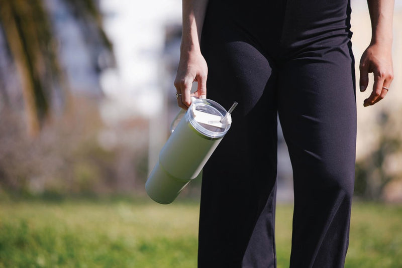 Load image into Gallery viewer, Peakflow RCS recycled steel tumbler 1200ML - Custom Wood Designs
