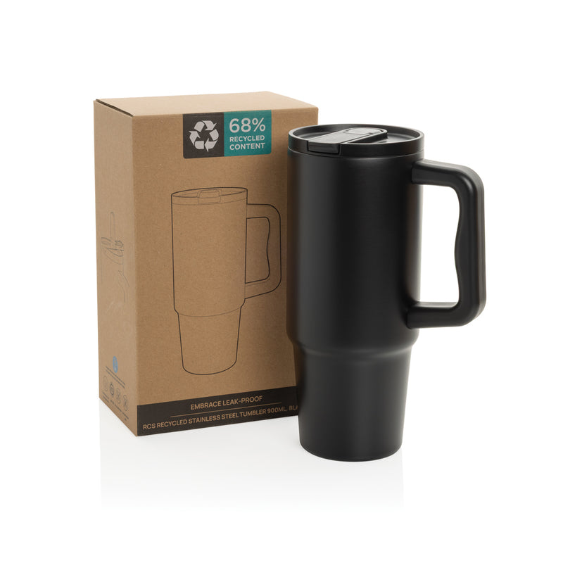Load image into Gallery viewer, Embrace Leakproof RCS recycled stainless steel tumbler 900ml - Custom Wood Designs Embrace Leakproof RCS recycled stainless steel tumbler 900ml
