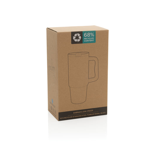 Embrace Leakproof RCS recycled stainless steel tumbler 900ml - Custom Wood Designs Embrace Leakproof RCS recycled stainless steel tumbler 900ml