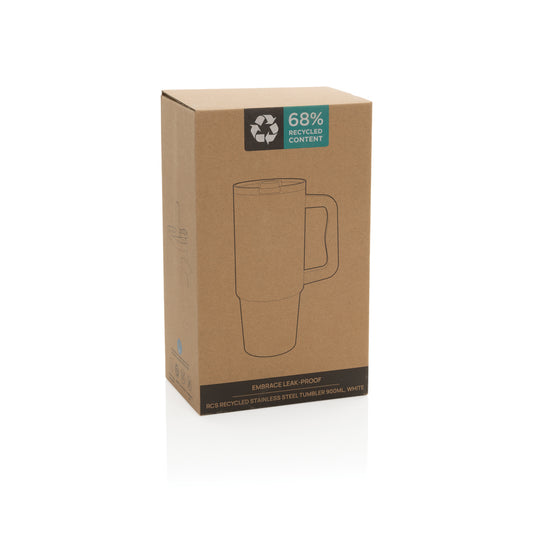 Embrace Leakproof RCS recycled stainless steel tumbler 900ml - Custom Wood Designs Embrace Leakproof RCS recycled stainless steel tumbler 900ml