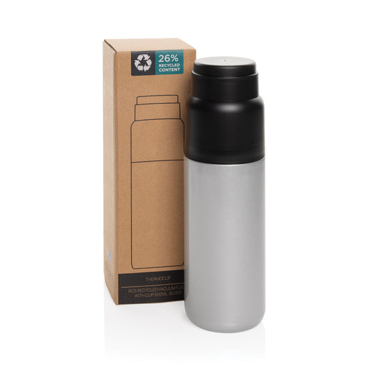 Thermocup RCS recycled vacuum flask with cup 500ml - Custom Wood Designs