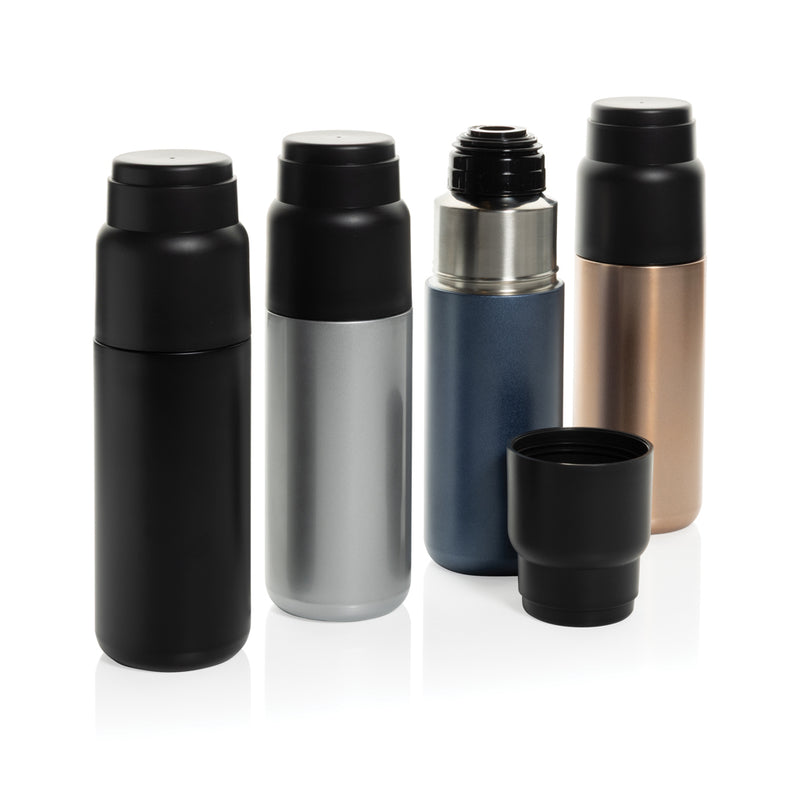 Load image into Gallery viewer, Thermocup RCS recycled vacuum flask with cup 500ml - Custom Wood Designs
