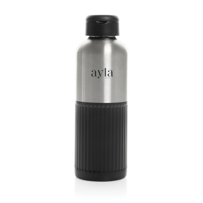 Load image into Gallery viewer, XD Xclusive Ripple RCS R-steel 750ML leakproof water bottle with handle, stainless steel drinkware for hydration.
