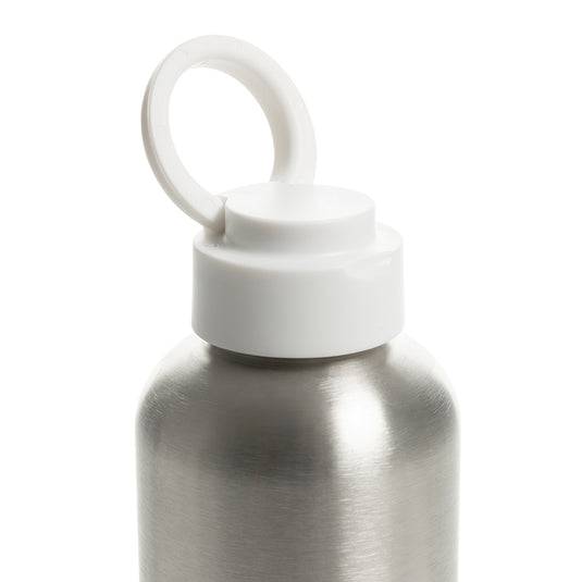 Ripple RCS R-steel leakproof water bottle with handle, 750ML, by XD Xclusive, shown with sleek stainless steel design and secure lid.