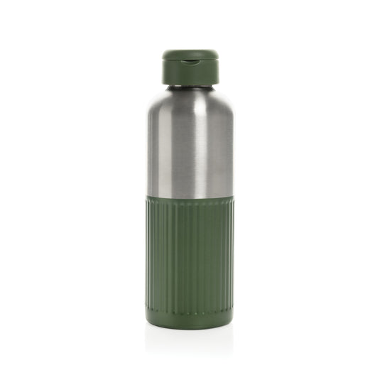 XD Xclusive Ripple RCS R-steel leakproof water bottle with handle, 750ML, stainless steel drinkware for hydration.