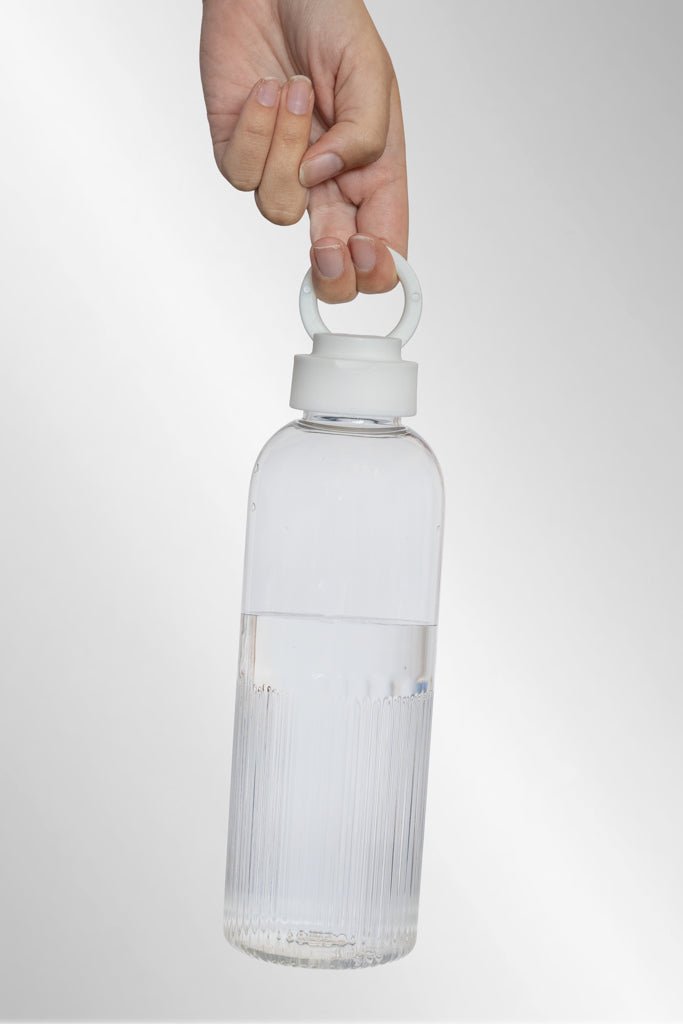 Load image into Gallery viewer, Ripple RCS RPET Leakproof water bottle with handle 750ML - Custom Wood Designs Ripple RCS RPET Leakproof water bottle with handle 750ML
