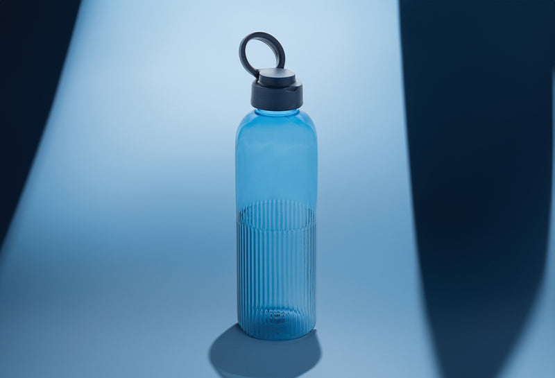 Load image into Gallery viewer, Ripple RCS RPET Leakproof water bottle with handle 750ML - Custom Wood Designs Ripple RCS RPET Leakproof water bottle with handle 750ML
