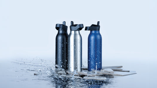 Avira Ara RCS Re-steel fliptop water bottle 500ml - Custom Wood Designs