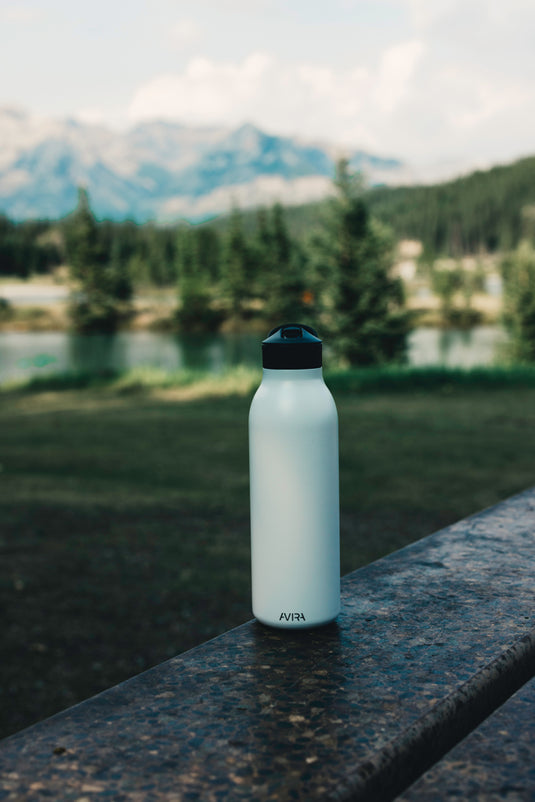 Avira Ara RCS Re-steel fliptop water bottle 500ml - Custom Wood Designs