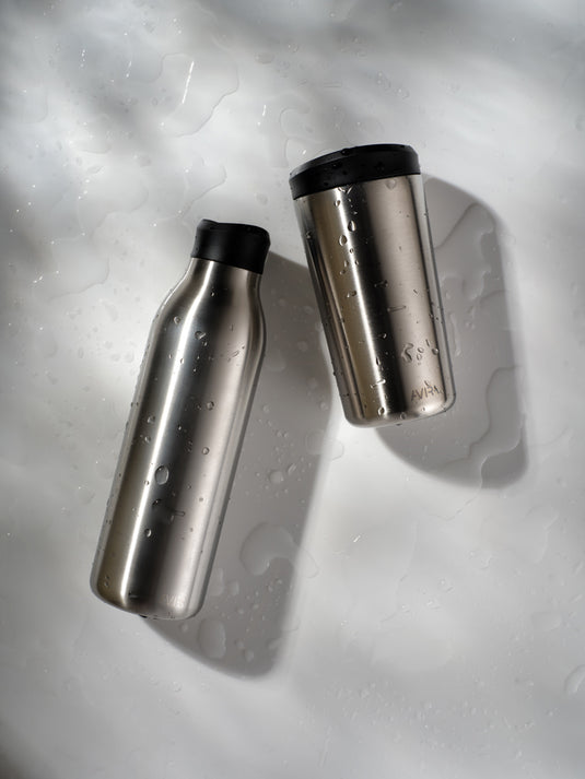 Avira Alok RCS re-steel 360 waterbottle 600ML - Custom Wood Designs