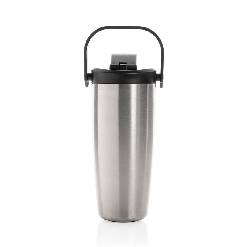 Load image into Gallery viewer, Avira Ayala RCS re-steel duosip lockable crossbody tumbler with lid, stainless steel drinkware for travel and daily use.
