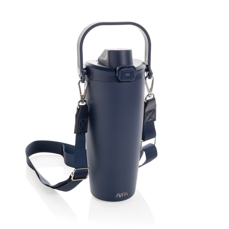 Load image into Gallery viewer, Avira Ayala RCS re-steel duosip lockable crossbody tumbler with lid and straw, durable drinkware for on-the-go hydration.
