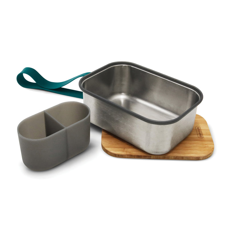Load image into Gallery viewer, Black+Blum Stainless Steel Sandwich Box Large - Custom Wood Designs
