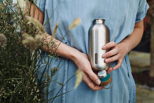 Black+Blum Steel Water Bottle 600ml - Custom Wood Designs