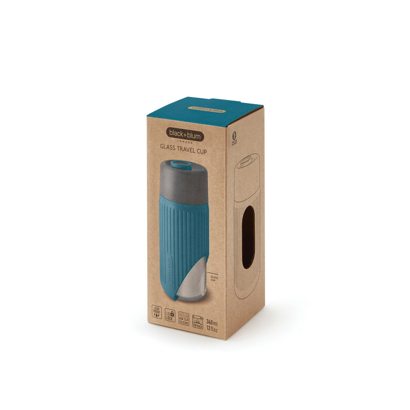 Load image into Gallery viewer, Black+Blum Glass Travel Cup 340ML
